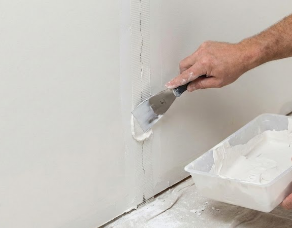 Drywall crack repair